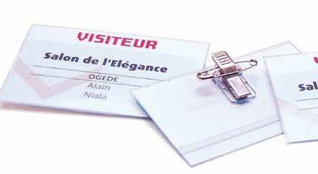 Porte-badge 4 cartes horizontal ou vertical - IPC 91