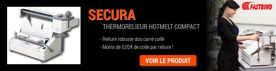 Thermorelieur dos carré collé Secura