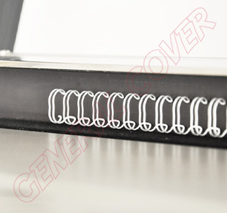 Wirebind 6 R avec trou rond - vue 3