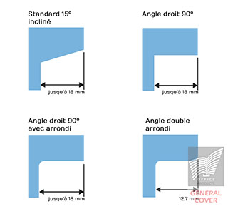 Coupeuse Intercalaires Onglematic O5 P découpe angle droit 90 degrés - vue 3