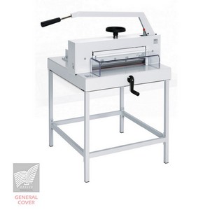 Massicot Ideal 4705 manuel sur stand métallique