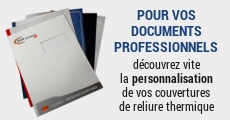 Reliures seules ou faire relier son document - Self Copy